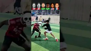 Ronaldinho vs KDB vs Neymar vs Jackson vs Speed vs Mbappé 💀🤪 Epic Nutmeg Challenge