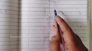 Sketch the signal 📶 x(t) = u(t+1) - 2u(t) + u(t-1) with tips and tricks | Emmanuel Tutorials