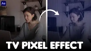 Pixel/CRT Effect in After Effects | VOX Animation