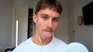 doing ASMR Mouth Sounds for beginners 😛 *easy mode