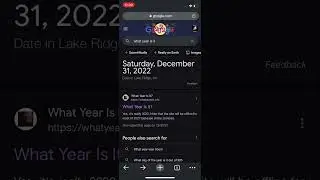 The first video of the year