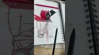 Drawing Ruby Cupid from stumble guys in 4 different styles