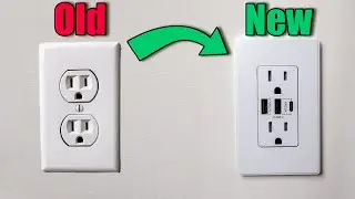 Changing My Old Outlet to USB