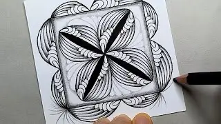 Drawing Zentangle – ‘DILLO