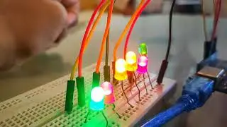 Led fading pattern in Arduino | Robotics with Arjun