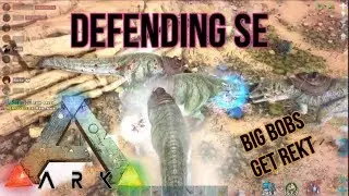 Ark Official PVP PC - Defending SE With Racka