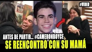 CAMERON BOYCE Y SU MADRE SE REENCONTRARON TRAS ESTAR DISTANCIADOS