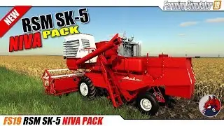 FS19 | RSM SK-5 NIVA PACK - review
