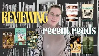 reviewing recent reads // cozy fantasy, queer romance, & modern classics