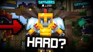 i made hive skywars HARD! (hive commentary)