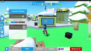 Winter Update 3 - Quests items location (fireworks and party hats) - Dogecoin Mining Tycoon [Roblox]