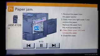 5500i kyocera Paper Jam 4109 | Paper Jam 15 | kyocera 5500i error codes 4109 | Paper Fail New Video