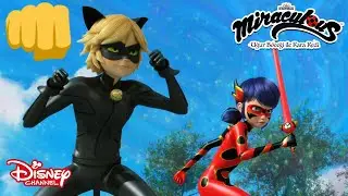 Dünyaya Karşı İkimiz 🤜🤛 | Mucize: Uğur Böceği ile Kara Kedi | Disney Channel TR