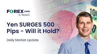 Yen SURGES 500 Pips - What Are the USD/JPY Levels to Watch? | Daily Market Update, April 30 2026