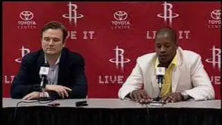 Steve Francis press conference