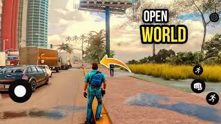 New Open World Game Like GTA For Android | GTA 6 Fan Made Game For Android Download & Gameplay