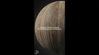 Substance Painter Tutorial | Wood Plank Material Breakdown