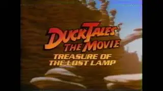 Opening and Closing to The Ducktales the Movie Treasure of the Lost Lamp 1991 VHS 60fps
