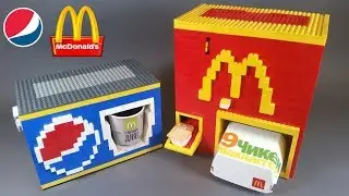 LEGO McDonald's Chicken McNuggets Pepsi Machine
