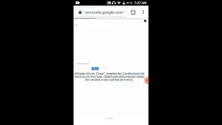 Como crear un canal de #Youtube desde tu telefono con un mismo correo