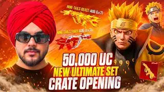 MAXING OUT NEW AUG 🔥50,000 UC NARUTO ULTIMATE GILT CRATE OPENING l NARUTO PRIZE PATH