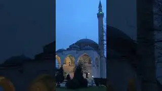 Üsküp Mustafa Paşa Camii'nde Akşam Ezanı Okudum
