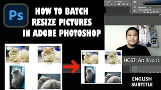 HOW TO BATCH RESIZE PHOTOS IN ADOBE PHOTOSHOP THE FASTEST WAY | EASY GUIDE for PHOTOGRAPHERS