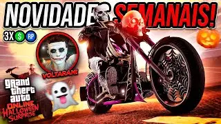 não tem GTA 6, mas tem ÚLTIMA SEMANA DE HALLOWEEN!!! - NOVIDADES SEMANAIS NO GTA ONLINE (26/10/2023)