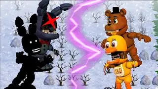 The Bonnie Duo Attacks In FNaF World Level 10!