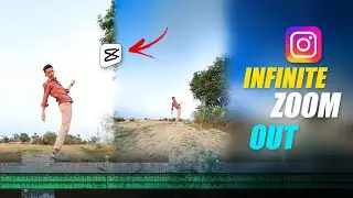 Instagram Viral reel Zoom Out effect in Capcut | Viral Zoom out Trending Reel