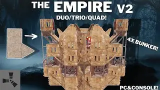 THE EMPIRE V2 TUTORIAL•DUO/TRIO/QUAD•CHEAP•4XBUNKER•MINI CHINA WALL•1X2 RUSTBASE 2024•WIDEGAP