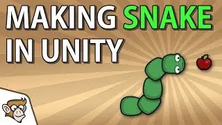Simple 2D Game in Unity: Snake (Unity Tutorial for Beginners)