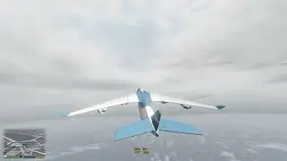 GTA 5: Flying to Space! Cargo Plane Antonov Explodes