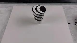 Acrylic Pouring Black & White - Dirty Cup Fluid Art Black & White 🖤