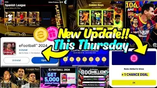 New Update!! Free Coins, Nominating Contract, New ePoints Shop Epic & New Managers In eFootball 2024