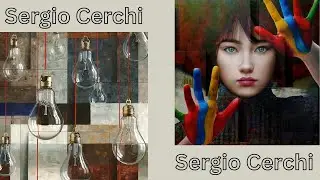 Oil paintings by Sergio Cerchi, Italy