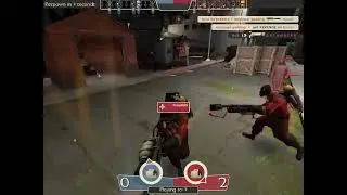 Team Fortress 2 Pyro Doublecross Gameplay