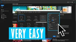 How To Create A New document In Adobe Photoshop - For Beginners