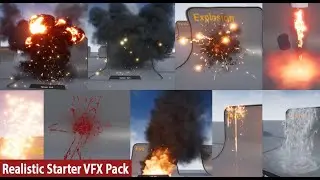 Realistic Starter VFX Pack Teaser [UE4]