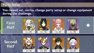 [Genshin Impact] 3.5 Spiral Abyss Floor 10-Nahida and Itto Carry
