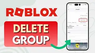 How To Delete Roblox Group Mobile (Easy)