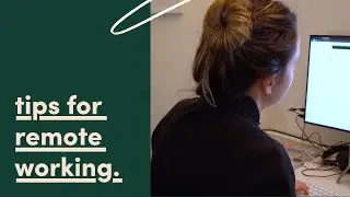 Working from home as a designer (tips for remote design!)