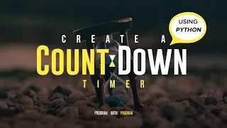 Create a GUI based countdown timer using python Tkinter 