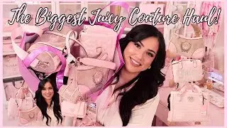 A VERY IMPULSIVE JUICY COUTURE HAUL! I BOUGHT 15 BAGS!