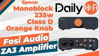 Fosi Audio ZA3 Monoblock Or Stereo Amplifier