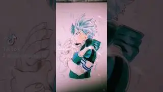 #anime #dragonball #dragonballz #myheroacademia #misdibujos #deku #bills