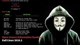 Tutorial install dan penggunaan Osif , Open source information facebook