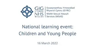 WSAS National Learning Event: 16 March 2022
