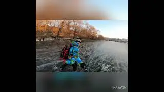 Много ли для счастья надо? Катание на коньках по чистому льду в отличную погодку ❄️☀️⛸