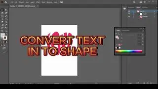 HOW TO CREATE TEXT IN TO SHAPE EASILY